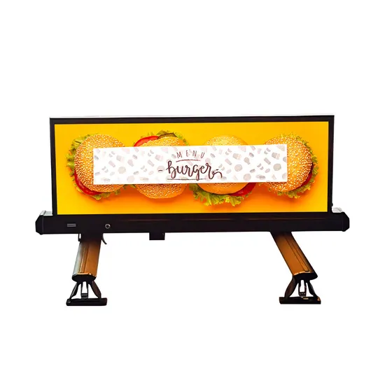 OEM High Refresh Rate Double Side Car Roof Taxi Top LED Advertising Screen Board Display