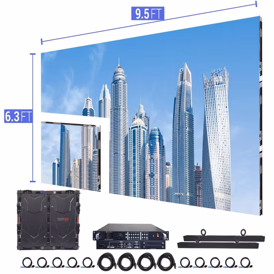 Base Pantalla P3 Outdoor Panel Menu Advertising Neon Sign for Wall Decor Taxi Roof LED Display