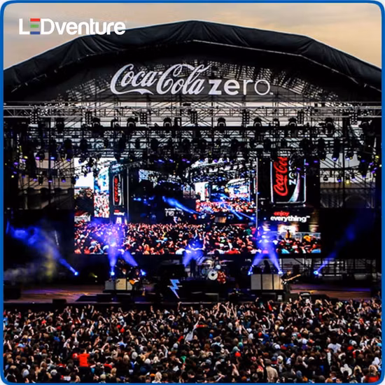 Pantalla LED HD a todo color para interiores y exteriores para publicidad Pantalla LED para ventanas de alquiler Servicio frontal Servicio posterior Diseño de esquina flexible con precio de fábrica